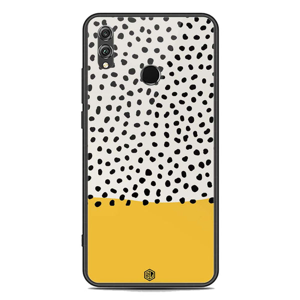 Polka Dots Series Soft Phone Case - Premium Glass Case - Huawei Honor 8X
