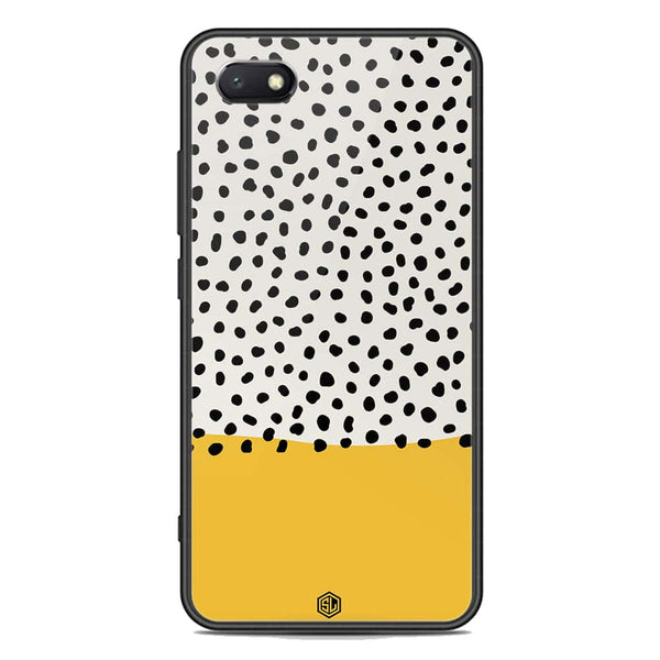 Polka Dots Series Soft Phone Case - Premium Glass Case - Huawei Honor 7S