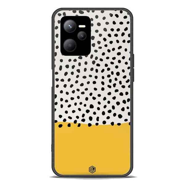 Polka Dots Series Soft Phone Case - Premium Glass Case - Realme V25