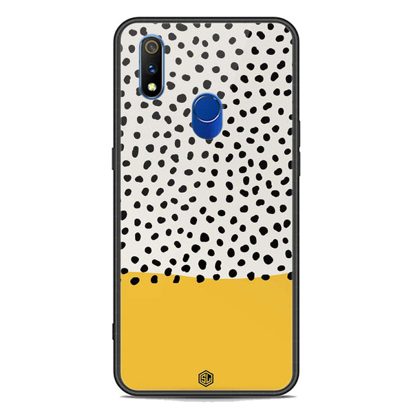 Polka Dots Series Soft Phone Case - Premium Glass Case - Realme 3 Pro