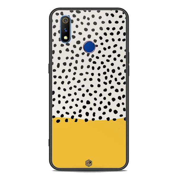 Polka Dots Series Soft Phone Case - Premium Glass Case - Realme 3i