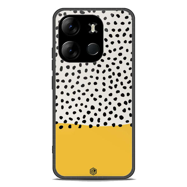 Polka Dots Series Soft Phone Case - Premium Glass Case - Infinix Smart 7