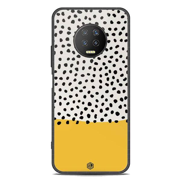 Polka Dots Series Soft Phone Case - Premium Glass Case - Infinix Note 7