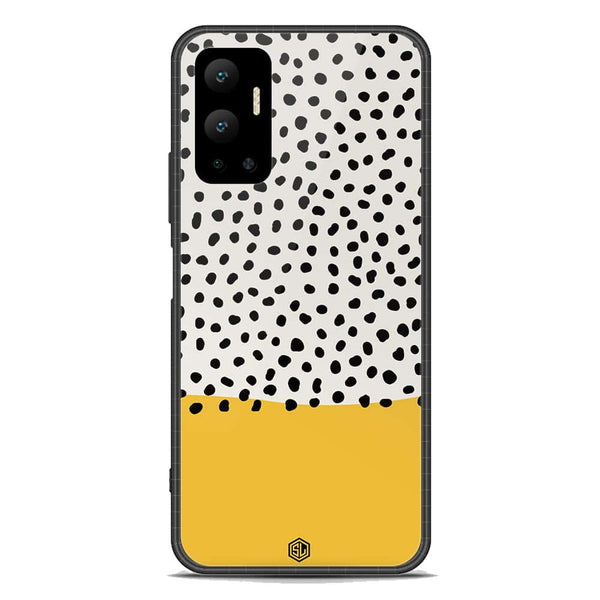 Polka Dots Series Soft Phone Case - Premium Glass Case - Infinix Hot 12
