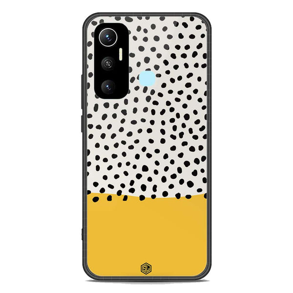 Polka Dots Series Soft Phone Case - Premium Glass Case - Infinix Hot 11