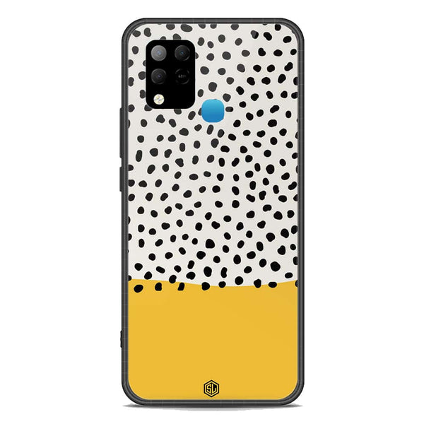 Polka Dots Series Soft Phone Case - Premium Glass Case - Infinix Hot 10S