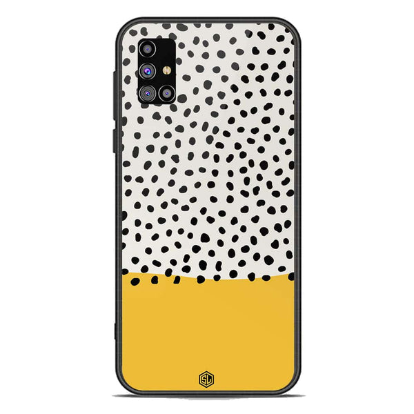 Polka Dots Series Soft Phone Case - Premium Glass Case - Samsung Galaxy M31s