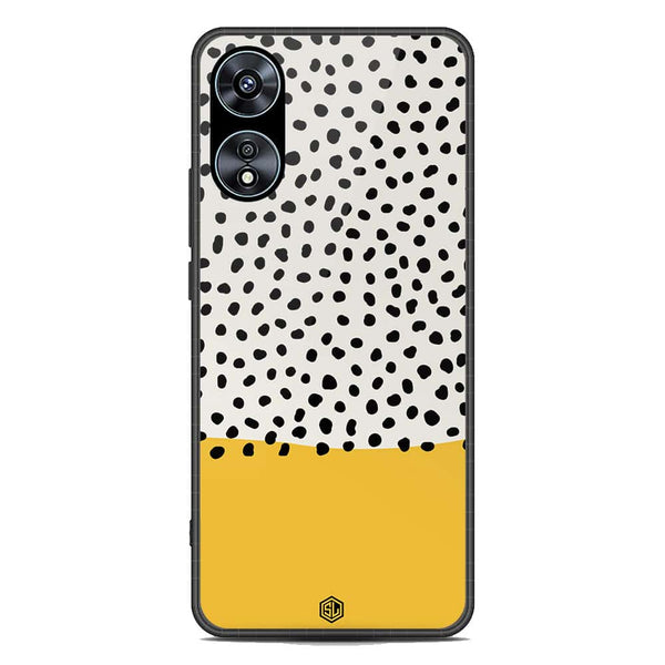 Polka Dots Series Soft Phone Case - Premium Glass Case - Oppo A78 4G