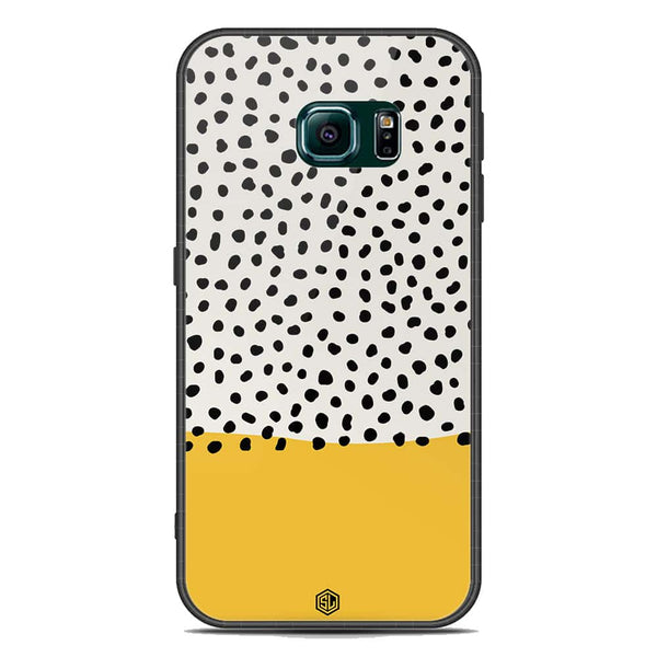 Polka Dots Series Soft Phone Case - Acrylic Glass Case - Samsung Galaxy S6 Edge Plus