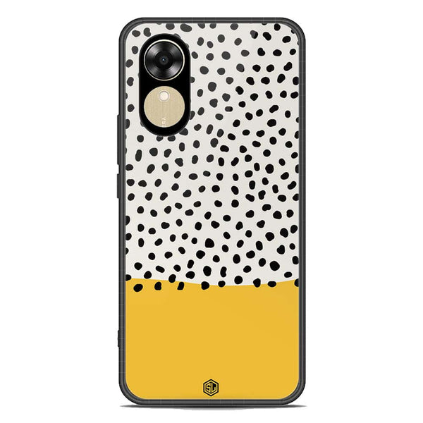 Polka Dots Series Soft Phone Case - Premium Glass Case - Oppo A17k