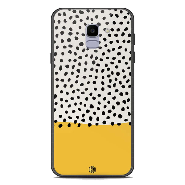 Polka Dots Series Soft Phone Case - Premium Glass Case - Samsung Galaxy J6 2018