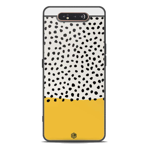 Polka Dots Series Soft Phone Case - Premium Glass Case - Samsung Galaxy A80