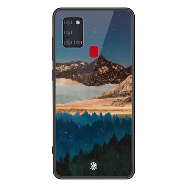 Mountains Wanderlust Series Soft Phone Case - Premium Glass Case - Samsung Galaxy A21s