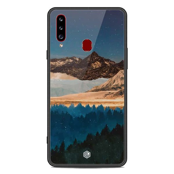 Mountains Wanderlust Series Soft Phone Case - Premium Glass Case - Samsung Galaxy A20s