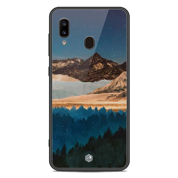 Mountains Wanderlust Series Soft Phone Case - Premium Glass Case - Samsung Galaxy A20