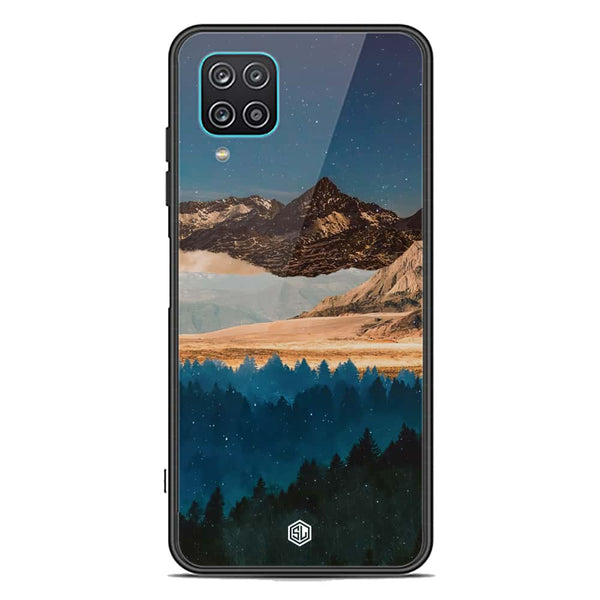 Mountains Wanderlust Series Soft Phone Case - Premium Glass Case - Samsung Galaxy A12