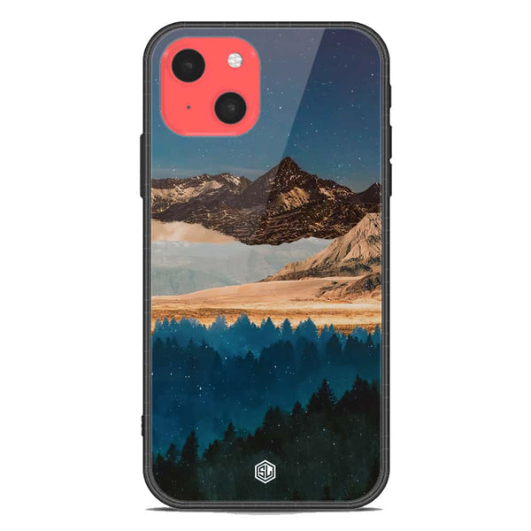 Mountains Wanderlust Series Soft Phone Case - Premium Glass Case - iPhone 13 Mini