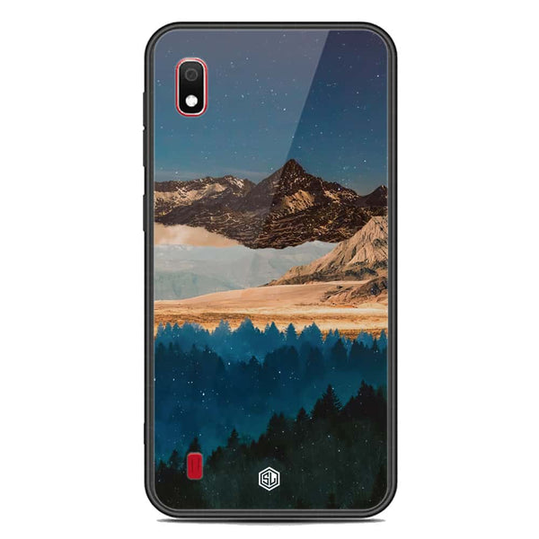 Mountains Wanderlust Series Soft Phone Case - Premium Glass Case - Samsung Galaxy A10