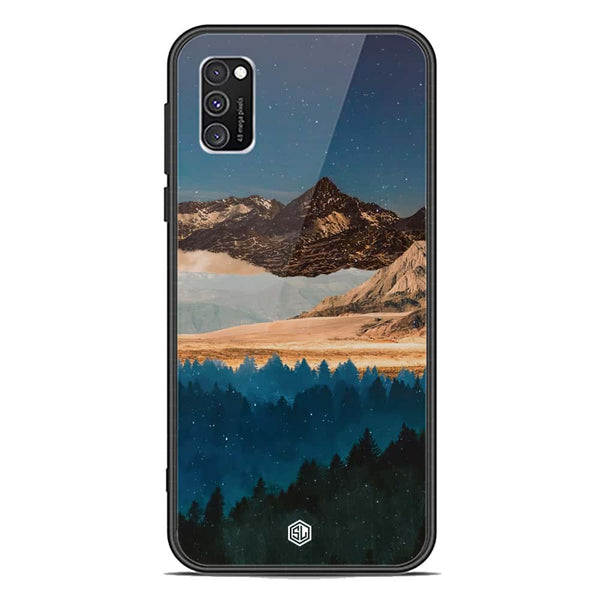 Mountains Wanderlust Series Soft Phone Case - Premium Glass Case - Samsung Galaxy A03s