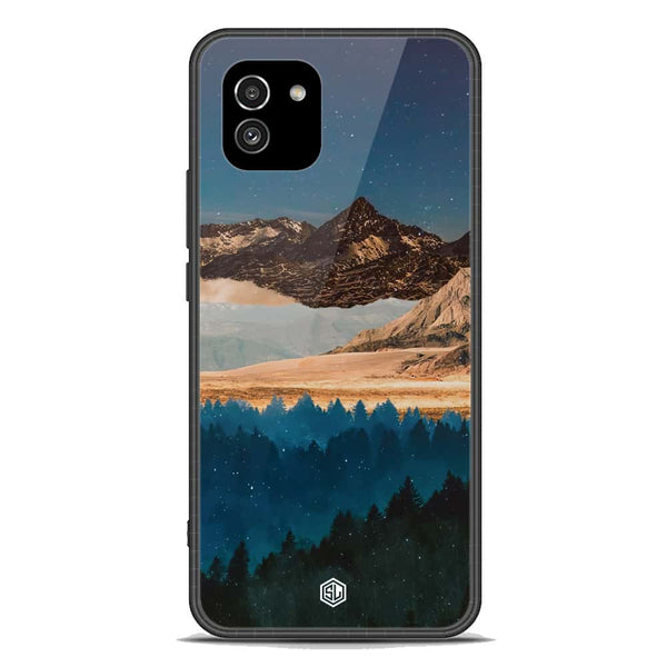 Mountains Wanderlust Series Soft Phone Case - Premium Glass Case - Samsung Galaxy A03