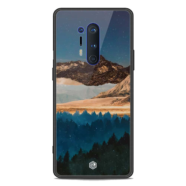 Mountains Wanderlust Series Soft Phone Case - Premium Glass Case - OnePlus 8 Pro