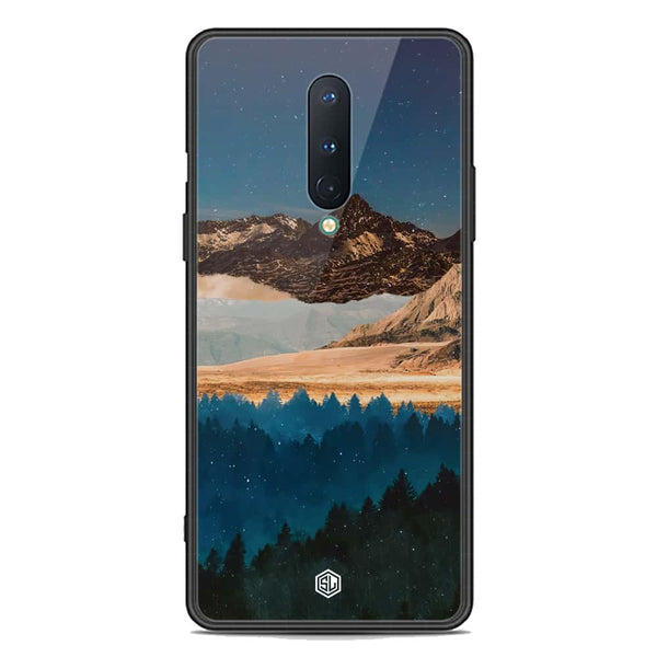 Mountains Wanderlust Series Soft Phone Case - Premium Glass Case - OnePlus 8 4G