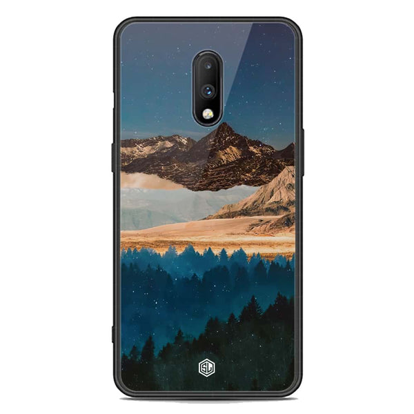 Mountains Wanderlust Series Soft Phone Case - Premium Glass Case - OnePlus 7