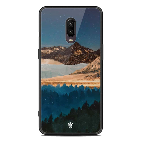 Mountains Wanderlust Series Soft Phone Case - Premium Glass Case - OnePlus 6T