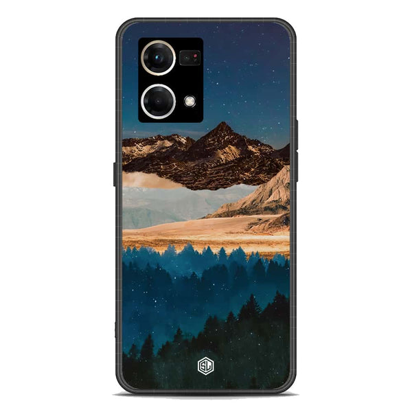 Mountains Wanderlust Series Soft Phone Case - Premium Glass Case - Oppo Reno 7 4G