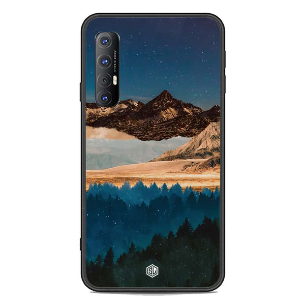 Mountains Wanderlust Series Soft Phone Case - Premium Glass Case - Oppo Reno 3 Pro