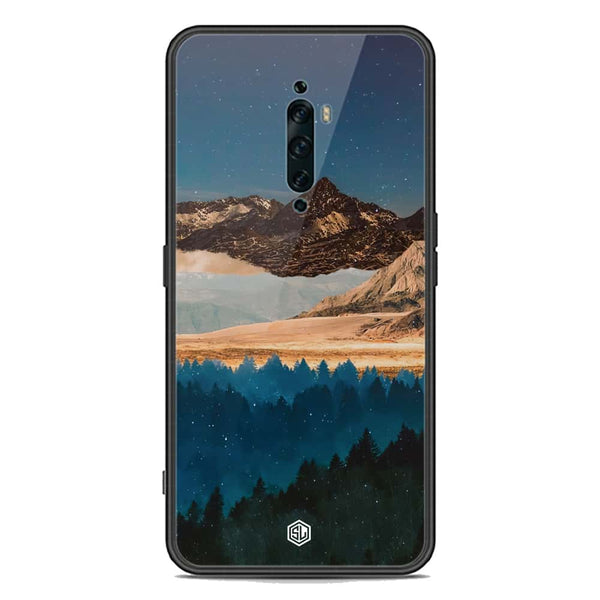 Mountains Wanderlust Series Soft Phone Case - Premium Glass Case - Oppo Reno 2F