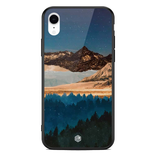 Mountains Wanderlust Series Soft Phone Case - Premium Glass Case - iPhone XR