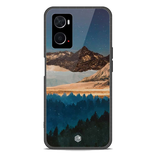 Mountains Wanderlust Series Soft Phone Case - Premium Glass Case - Oppo A96 4G