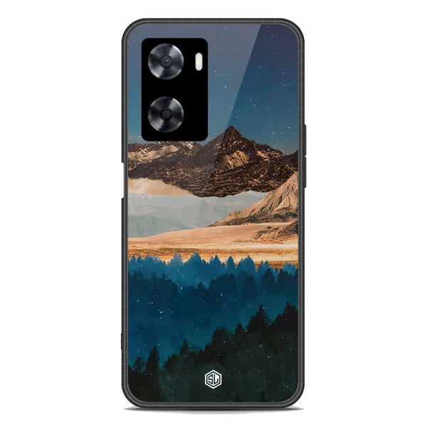 Mountains Wanderlust Series Soft Phone Case - Premium Glass Case - Oppo A77 4G