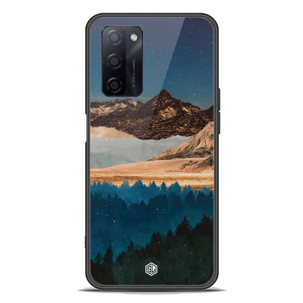 Mountains Wanderlust Series Soft Phone Case - Premium Glass Case - Oppo A55 5G