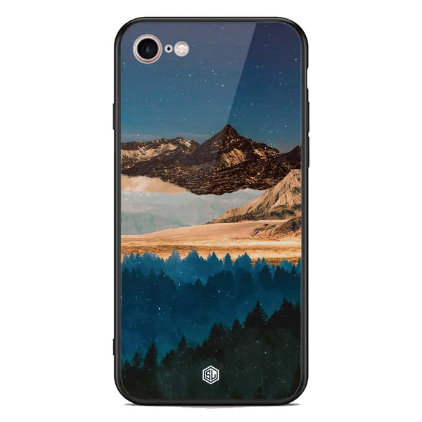 Mountains Wanderlust Series Soft Phone Case - Premium Glass Case - iPhone 8 / 7