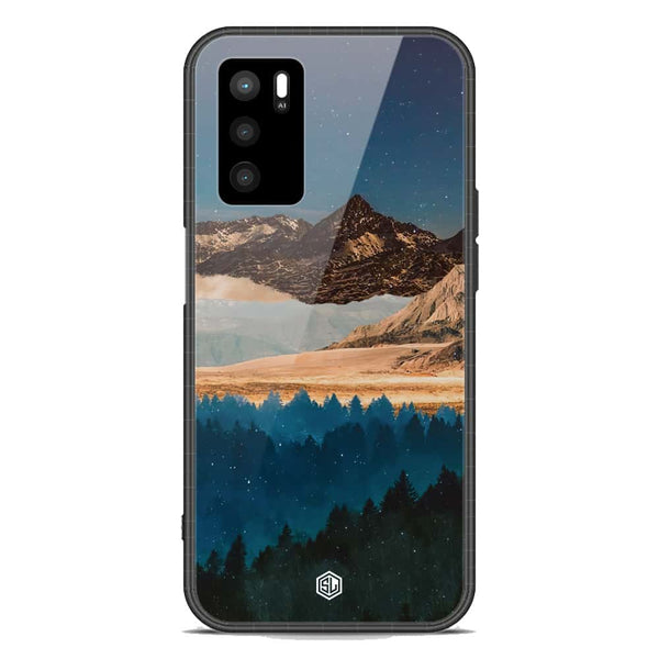 Mountains Wanderlust Series Soft Phone Case - Premium Glass Case - Oppo A16