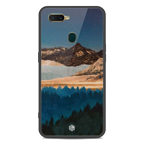 Mountains Wanderlust Series Soft Phone Case - Premium Glass Case - Oppo A7