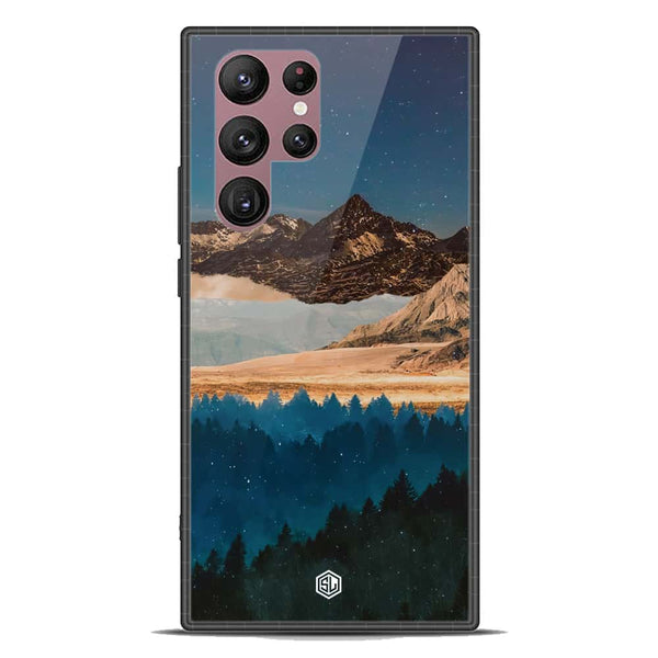 Mountains Wanderlust Series Soft Phone Case - Premium Glass Case - Samsung Galaxy S22 Ultra 5G