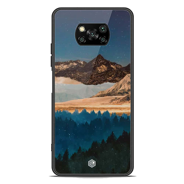 Mountains Wanderlust Series Soft Phone Case - Premium Glass Case - Xiaomi Poco X3