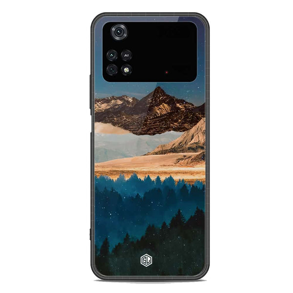 Mountains Wanderlust Series Soft Phone Case - Premium Glass Case - Xiaomi Poco M4 Pro 5G