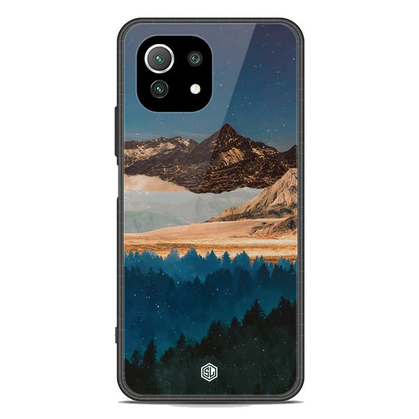 Mountains Wanderlust Series Soft Phone Case - Premium Glass Case - Xiaomi Mi 11 Lite
