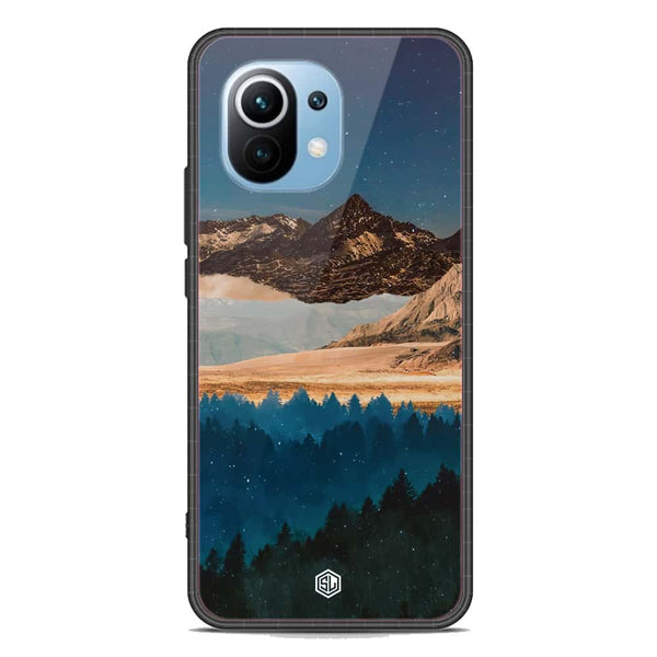 Mountains Wanderlust Series Soft Phone Case - Premium Glass Case - Xiaomi Mi 11