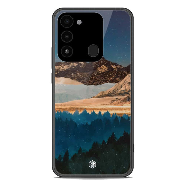 Mountains Wanderlust Series Soft Phone Case - Premium Glass Case - Tecno Spark 8C