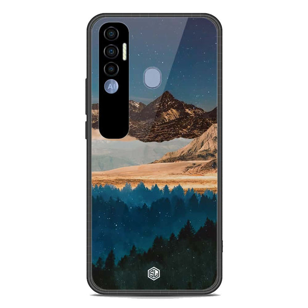 Mountains Wanderlust Series Soft Phone Case - Premium Glass Case - Tecno Spark 7 Pro