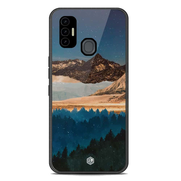 Mountains Wanderlust Series Soft Phone Case - Premium Glass Case - Tecno Spark 7