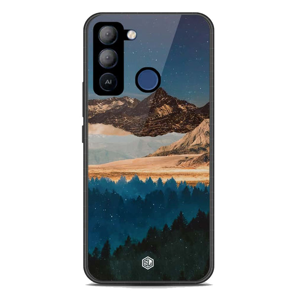 Mountains Wanderlust Series Soft Phone Case - Premium Glass Case - Tecno Pop 5 LTE