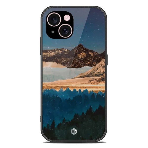 Mountains Wanderlust Series Soft Phone Case - Premium Glass Case - iPhone 15