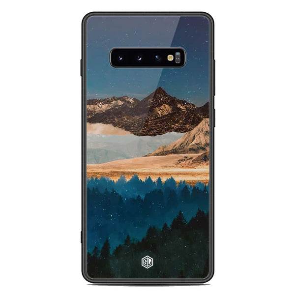 Mountains Wanderlust Series Soft Phone Case - Premium Glass Case - Samsung Galaxy S10 Plus