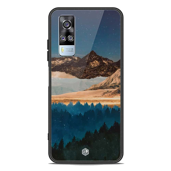 Mountains Wanderlust Series Soft Phone Case - Premium Glass Case - Vivo Y51 (2020 December)